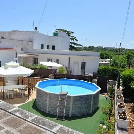 Trullo Cittadino With Above-ground Pool In *